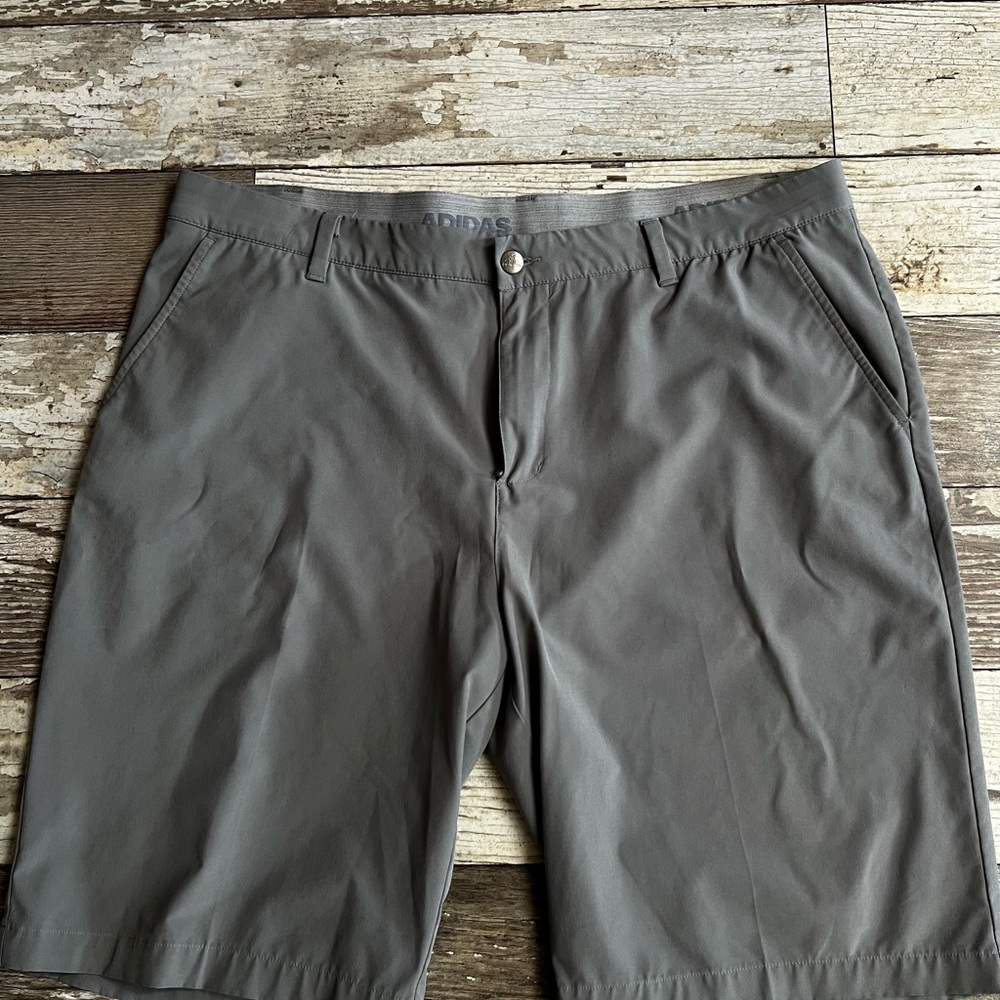 Adidas Gray dry fit Golf Shorts
